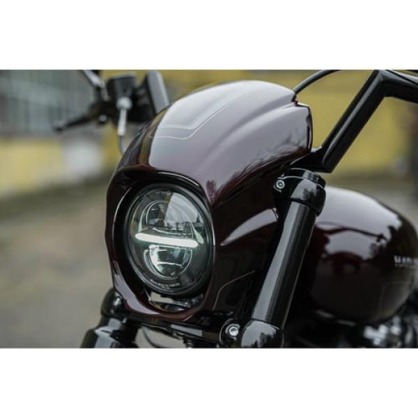Killer Custom, 5-3/4" LED headlamp unit. ECE approved