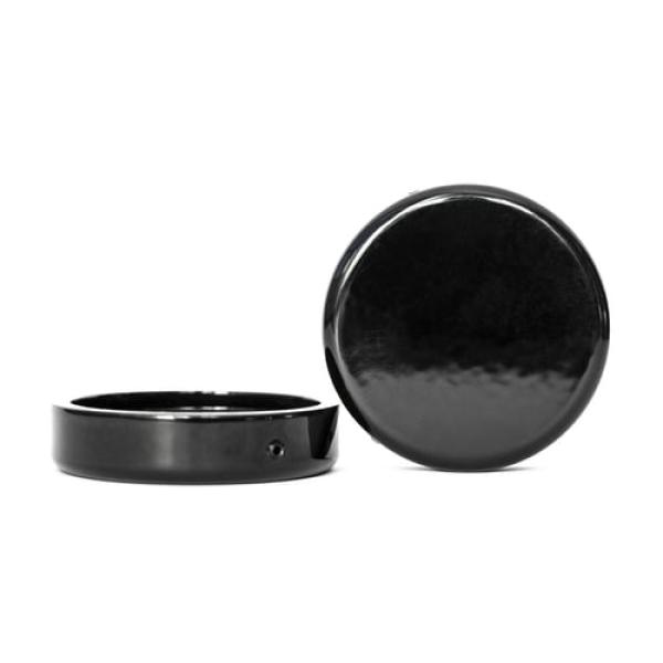 Killer Custom, fork tube cap bolt covers. Gloss schwarz – 2018–2026 · Softail Heritage: 18-21FLHC Heritage Classic 107; 25-26 FLHC Heritage Classic 117; 18-24FLHCS Heritage Classic 114; 18-20FLDE Deluxe 117