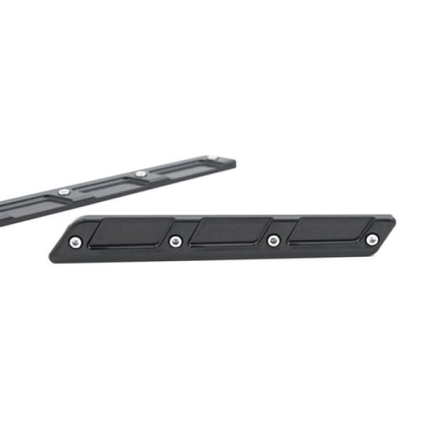 Killer Custom, saddlebag latch inserts. Black