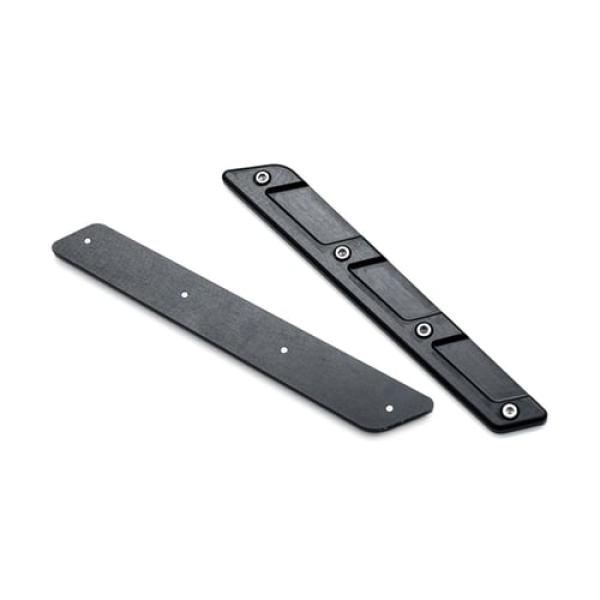 Killer Custom, saddlebag latch inserts. Black