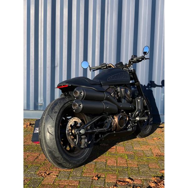 Kodlin 25mm hinten rise / lift kit. Schwarz | Passend: 2021–2024 RH1250S Sportster S (NU)