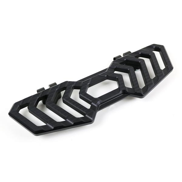Kodlin "Track" Trittbretter. Schwarz anodized | Passend: 1986–2017 (NU) FL Softail; 2012–2016 (NU) Dyna FLD Switchback; 1983–2026 FLT/Touring; 2009–2026 Trikes
