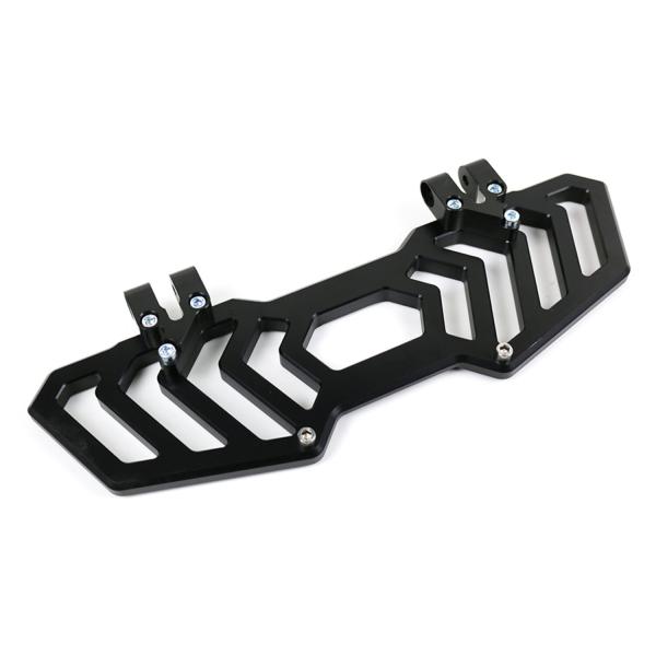 Kodlin "Track" Trittbretter. Schwarz anodized | Passend: 1986–2017 (NU) FL Softail; 2012–2016 (NU) Dyna FLD Switchback; 1983–2026 FLT/Touring; 2009–2026 Trikes