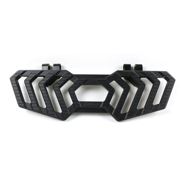 Kodlin "Track" Trittbretter. Schwarz anodized | Passend: 1986–2017 (NU) FL Softail; 2012–2016 (NU) Dyna FLD Switchback; 1983–2026 FLT/Touring; 2009–2026 Trikes