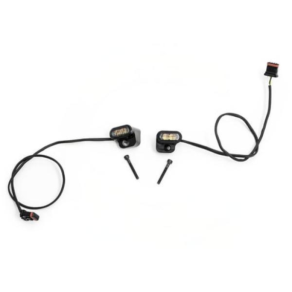 Killer Custom, front LED turn signals