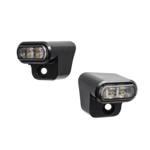 Killer Custom, front LED turn signals
