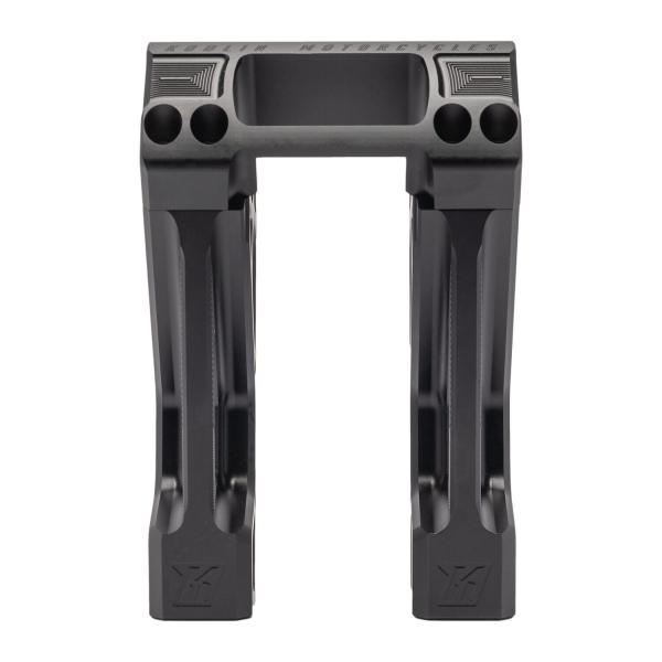 Kodlin Fastback Riser für OEM digital speedo. 6". Schwarz | 2018–2024 Softail mit OEM digital speedometer: 2018–2020 FXBB Street Bob 107