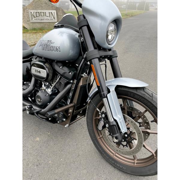 Kodlin Club Style M8 engine guard. Bronze | Passend: 2018–2024 Softail mit mid controls