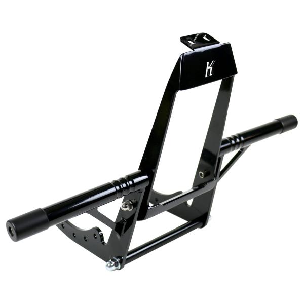 Kodlin Club Style M8 engine guard. Schwarz | Passend: 2018–2024 Softail mit mid controls