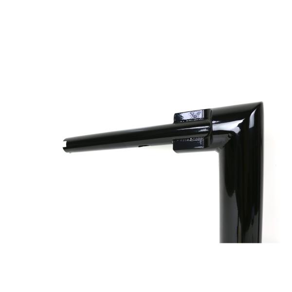 Kodlin, 2" Str8Up handlebar tall 38 cm high. Black