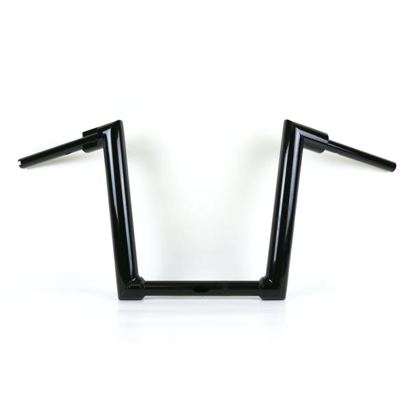 Kodlin, 2" Str8Up handlebar tall 38 cm high. Black