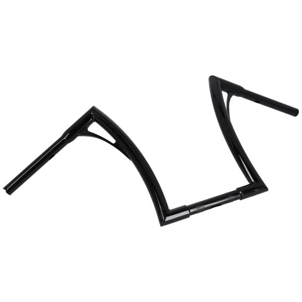 Kodlin, 1-1/4" Flow Bar. Tall, without brace. Black