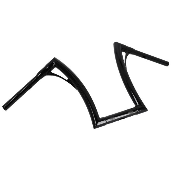 Kodlin Flow-bar super fat Lenker hoch. Schwarz | Passend: 2018–2024 Softail mit 1.25" I.D. risers (NU)