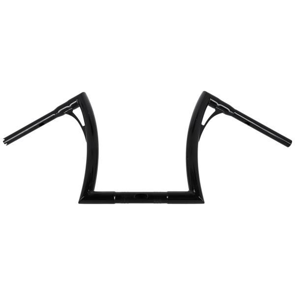 Kodlin Flow-bar super fat Lenker hoch. Schwarz | Passend: Road Glides: 2015–2023 FLTRX; FLTRXS; FLTRXST; FLTRU; 2020–2021 FLTRXSE (außer other CVO). Modelle mit 1.25" Durchmesser risers (NU)