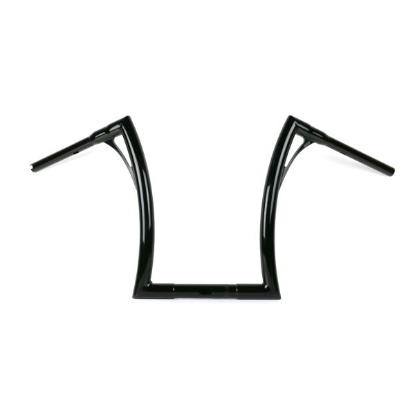 Kodlin Flow-bar super fat Lenker extra. Schwarz | Passend: Road Glides: 2015–2023 FLTRX; FLTRXS; FLTRXST; FLTRU; 2020–2021 FLTRXSE (außer other CVO). Modelle mit 1.25" Durchmesser risers (NU)