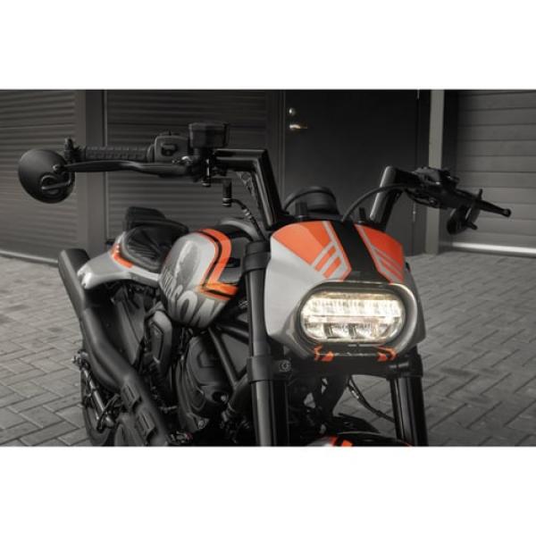 Killer Custom, 1-1/2" Sporty Ape handlebar. Black