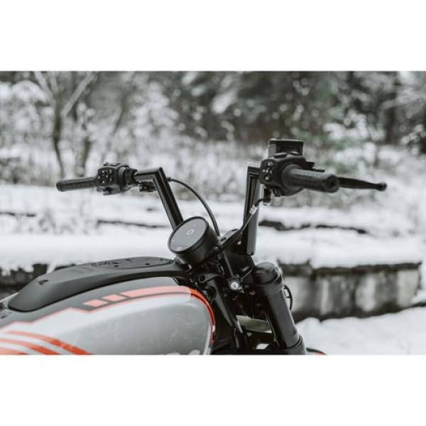 Killer Custom, 1-1/4" Mini Ape handlebar. Black