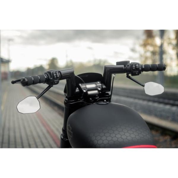 Killer Custom, Monarch 2" fat bar. 6" rise – 2082–2024 · H-D mech. & e-throttle (ausgenommen 88-11 Springers) mit 1.25" I.D. risers. ausgenommen models mit hydraulic clutch master cylinder