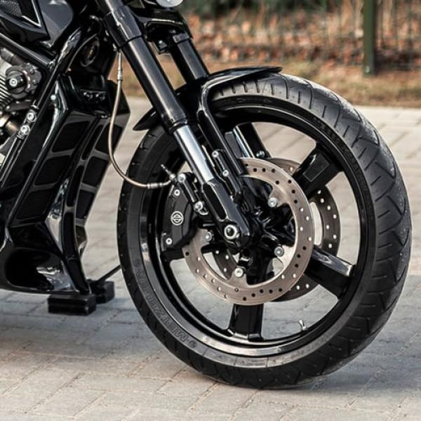 Killer Custom, V-Rod Vorderradschutzblech 'Tidy' – 2007–2017 · V-Rod: 07-17 Night Rod Special VRSCD; 2012 Night Rod Special VRSCDX ANV; 09-17 V-Rod Muscle VRSCF