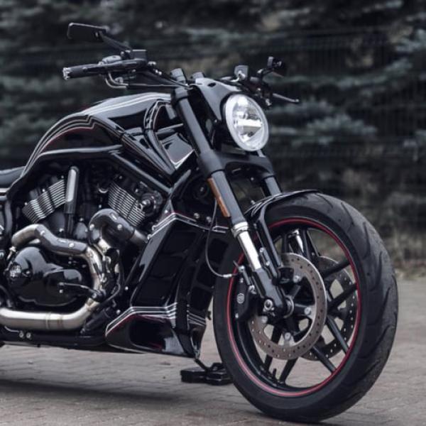 Killer Custom,  V-Rod Headlight Lowering Kit