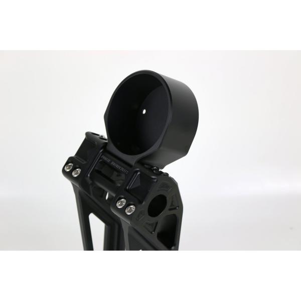 Kodlin gauge bucket für "Fastback" Riser. Schwarz | Passend: 2022–2024 Softail FXLRS Low Fahrer S 117 (NU)
