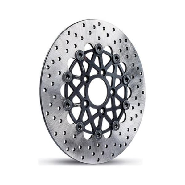 Brembo schwimmend gelagerte Edelstahl-Bremsscheiben-Satz vorne – 00-14 Softail; 00-05 Dyna; 00-07 FLT/Touring; 00-13 XL Sportster; 08-12 XR1200