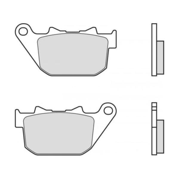 Brembo Sintermetall-Bremsbeläge hinten – hinten: 04-13 XL Sportster; 08-12 XR1200 – OE 42029-07