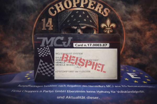 MCJ E-GENEMIGUNGSKARTE