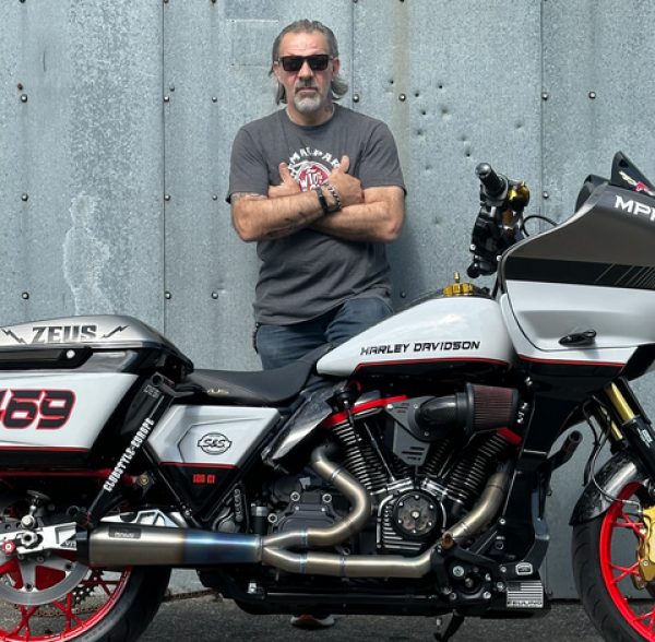 Malparidos  2-1 exhaust system in Stainless Steel Matte black Cerakote - für Harley Davidson 07-16 6-sp Touring up to 110" (excl. Ultras) (NU) Euro 3 Auspuffanlage ECE-Typgenehmigung