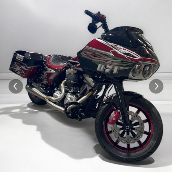 Malparidos  2-1 exhaust system in Stainless Steel - für Harley Davidson M8 Touring 2017 - 2024 EURO4 Euro5 Auspuffanlage ECE-Typgenehmigung