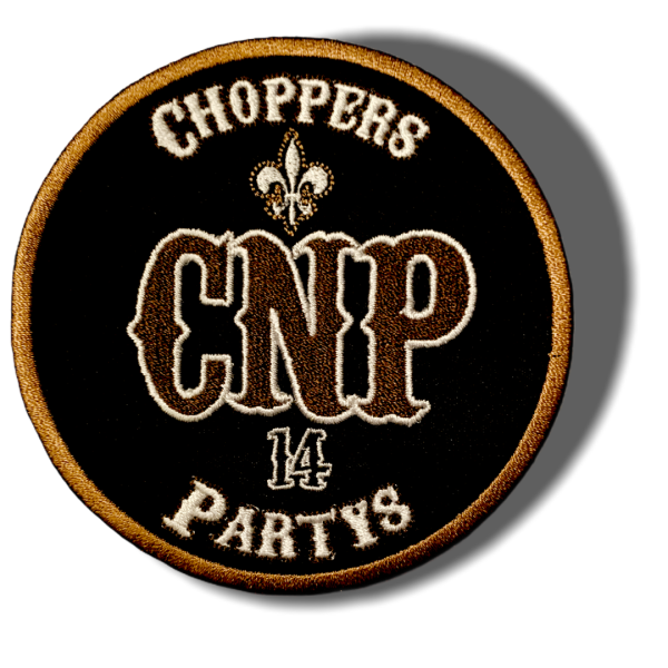 CnP Choppers n Partys Patch - Rund