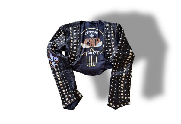 CnP Metall Leatherjacket - Choppers n Partys  Lederjacke