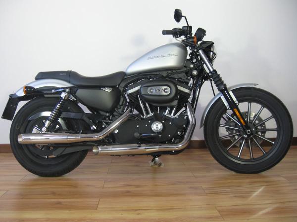 MCJ - 2 in 2 Royal in Chrom oder Schwarz mit Endkappen wählbar  - SPORTSTER 883-1200 BIS BJ. 2003 AUSPUFFANLAGE HARLEY