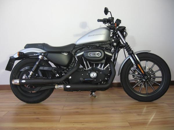 MCJ - 2 in 2 Royal in Chrom oder Schwarz mit Endkappen wählbar - SPORTSTER 883-1200 BJ. 2017 BIS 2020