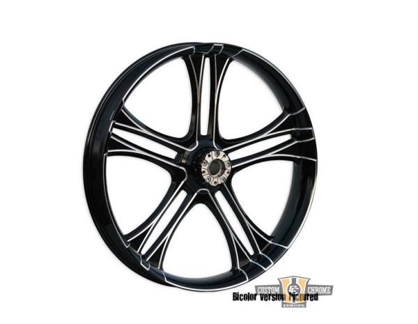 Daytona Wheel Flat Black 26" 3,75" Front Felge mit Teilegutachten für Harley-Davidson® 09-24 Touring, (except 23-24 FLHXSE, 23-24 FLTRXSE, 24 FLHX, 24 FLTRX, 24 FLTRXSTSE) - Kopie - Kopie