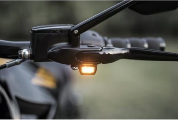 Killer Custom "Turbo" LED turn signals. Black