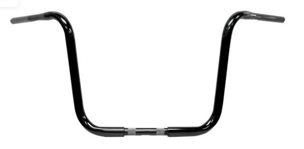 1-1/4" Touring Ape Hanger Lenker  Höhe 16" für Touring FLHR 08-22 / FLTR 08-13  in Chrom oder Schwarz Harley-Davidson® mit Zulassung