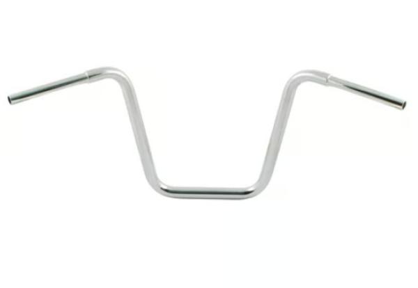 1 1/4 Zoll Apehanger 16 Zoll Rise, verchromt  für Harley-Davidson® 82-22 (außer 08-22 E-Gas & 88-11 Springer) mit Risern für 1,25"-Lenker (NU)