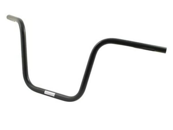 1" Apehanger 31cm Höhe in Chrom für Harley-Davidson® Modelle vor 1981 mit Risern mit 1 Zoll Innendurchmesser