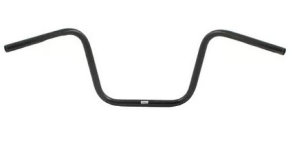 1" Apehanger 31cm Höhe in Schwarz für Harley-Davidson® 82-22 (außer 08-22 E-Gas und 88-11 Springer-Modelle) mit Risern für 1" Lenker
