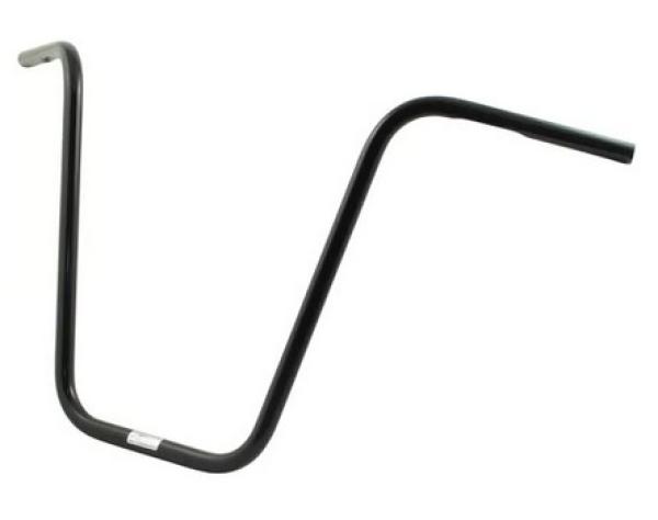 1" Apehanger 50cm Höhe in Schwarz für Harley-Davidson® 82-22 (außer 08-22 E-Gas und 88-11 Springer-Modelle) mit Risern für 1" Lenker