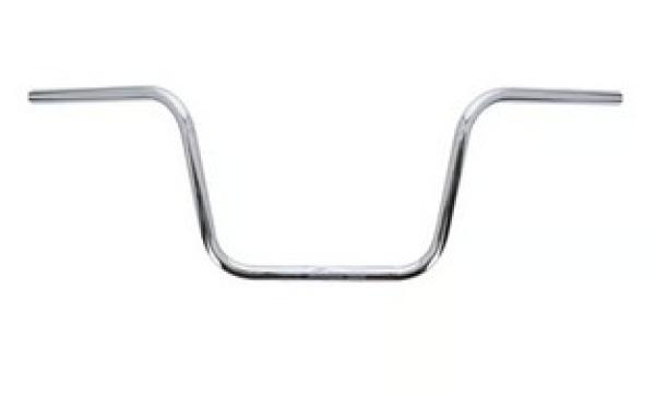 7/8 Zoll (22 mm) 31cm Höhe Apehanger verchromt für meisten Motorräder mit 7/8-Zoll-Lenker (22 mm)