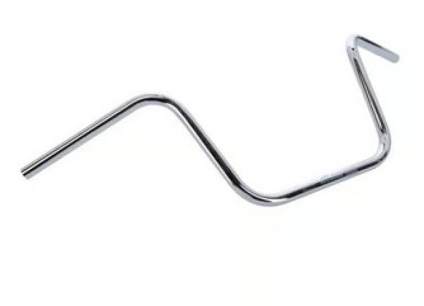 7/8 Zoll (22 mm) 23cm Höhe Apehanger verchromt für meisten Motorräder mit 7/8-Zoll-Lenker (22 mm)