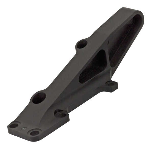 Für Brembo: Bremssattelhalter rechts für Öhlins-Gabel – 40 mm, 300-mm-Scheibe, schwarz