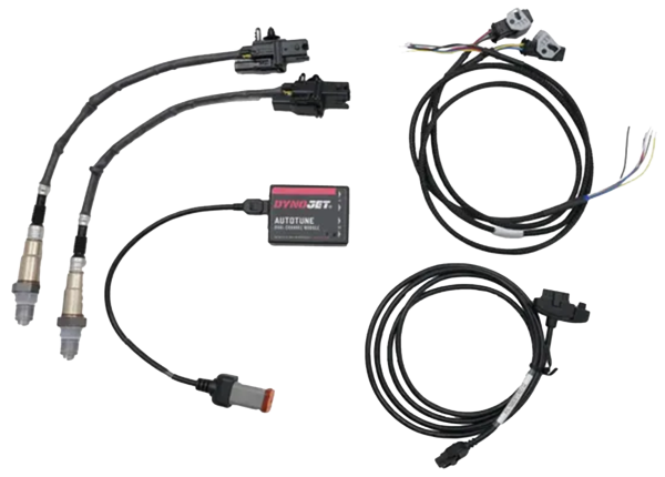 Dynojet Power Vision 3 – Modelle mit Delphi Kraftstoffeinspritzung und J-1850 Datenbus wie Dyna 2001-2011, Softail 2001-2010, Touring 2002-2013, Trike 2009-2013, Sportster 2007-2013 und V-Rod 2002-2017, AutoTune-Kit für 785065 J1850