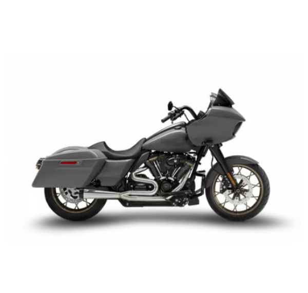 Zard - 2-1 Stainless Steel M8 Touring exhaust system. Raw ClubStyle - für Harley-Davidson® 21-23 FLT/Touring with 107"/114"/117" Auspuffanlage Auspuff