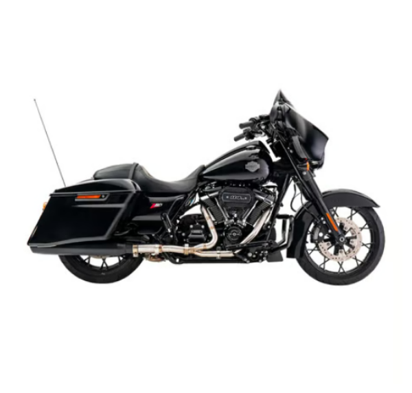 Zard - Decat Racing 2-1 head pipes. Stainless Steel - für Harley-Davidson® 17-24 Touring, CVO Auspuffanlage Auspuff