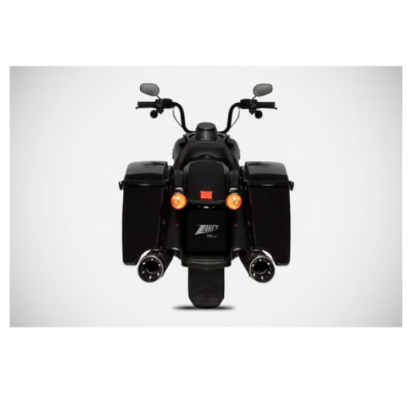 Zard - Inox Touring slip-on mufflers. Matte black - für Harley-Davidson® 21-23 FLT/Touring with 107/114/117" Auspuffanlage Auspuff