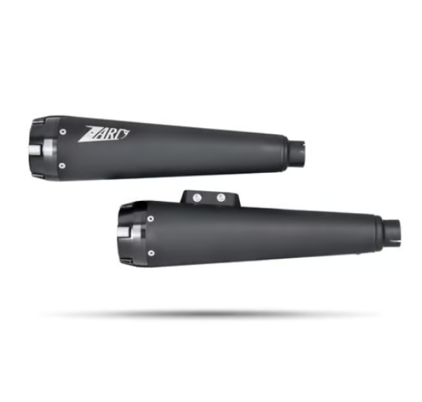 Zard -M8 Softail 2-2 slip-on muffler set. Matte black - für Harley-Davidson® 18-24 Softail Standard, Low Rider S, Low Rider ST, Street Bob 114 Auspuffanlage Auspuff