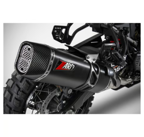 Zard - Pan America slip-on muffler. Matte black - für Harley-Davidson® 21-25 RA1250 Pan America models Auspuffanlage Auspuff